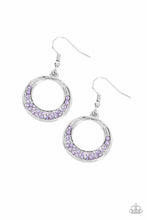 Load image into Gallery viewer, five-dollar-jewelry-socialite-luster-purple-earrings-paparazzi-accessories
