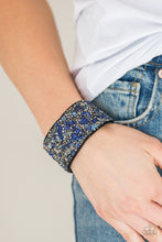 Load image into Gallery viewer, Open Door Jewelry - Crush Rush - Blue Bracelet - Paparazzi Accessories
