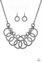 Load image into Gallery viewer, five-dollar-jewelry-jammin-jungle-black-necklace-paparazzi-accessories
