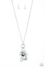 Load image into Gallery viewer, five-dollar-jewelry-i-will-fly-blue-necklace-paparazzi-accessories
