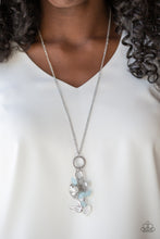 Load image into Gallery viewer, Open Door Jewelry - I Will Fly - Blue Necklace - Paparazzi Accessories
