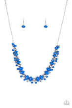 Load image into Gallery viewer, five-dollar-jewelry-brags-to-riches-blue-necklace-paparazzi-accessories
