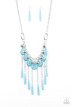 Load image into Gallery viewer, five-dollar-jewelry-roaring-riviera-blue-necklace-paparazzi-accessories
