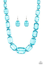 Load image into Gallery viewer, five-dollar-jewelry-ice-versa-blue-necklace-paparazzi-accessories
