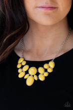 Load image into Gallery viewer, Open Door Jewelry - Demi-Diva - Yellow Necklace - Paparazzi Accessories
