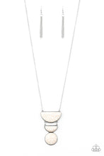 Load image into Gallery viewer, five-dollar-jewelry-desert-mason-white-necklace-paparazzi-accessories
