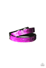 Load image into Gallery viewer, five-dollar-jewelry-under-the-sequins-purple-bracelet-paparazzi-accessories
