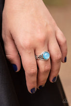 Load image into Gallery viewer, Open Door Jewelry - It Just Goes To GLOW - Blue Ring - Paparazzi Accessories
