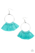 Load image into Gallery viewer, five-dollar-jewelry-peruvian-princess-blue-earrings-paparazzi-accessories
