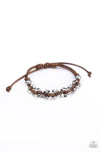 Load image into Gallery viewer, five-dollar-jewelry-ride-the-rails-brown-mens bracelet-paparazzi-accessories

