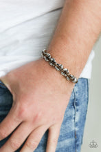 Load image into Gallery viewer, Open Door Jewelry - Ride The Rails - Brown Mens Bracelet - Paparazzi Accessories
