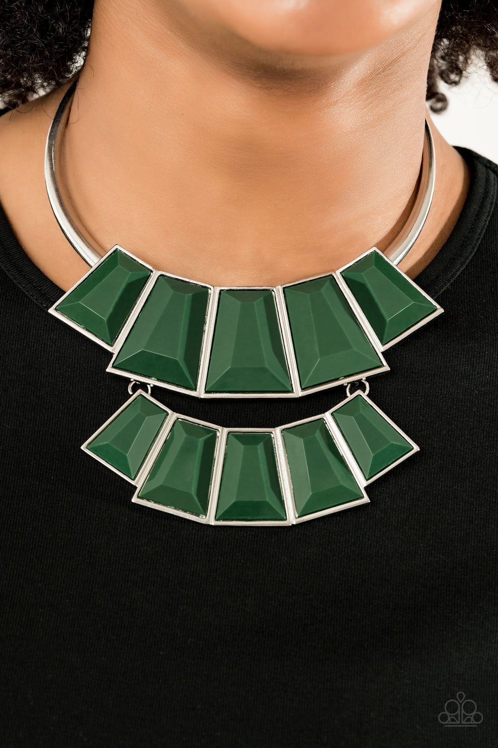 Open Door Jewelry - Lions, TIGRESS, and Bears - Green Necklace - Paparazzi Accessories