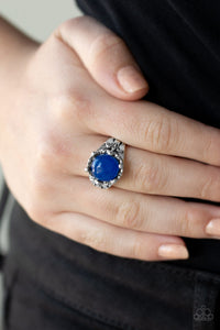 Open Door Jewelry - Mojave Treasure - Blue Ring - Paparazzi Accessories