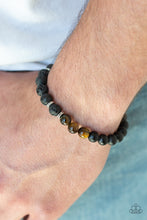 Load image into Gallery viewer, Open Door Jewelry - Karma - Brown Bracelet - Paparazzi Accessories
