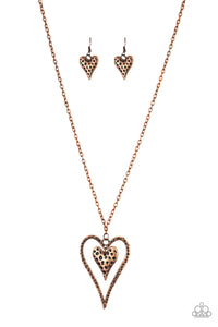 five-dollar-jewelry-hardened-hearts-copper-necklace-paparazzi-accessories