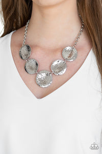 Open Door Jewelry - First Impressions - Silver Necklace - Paparazzi Accessories
