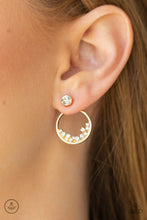 Load image into Gallery viewer, Open Door Jewelry - Rich Blitz - Gold Post Earrings - Paparazzi Accessories
