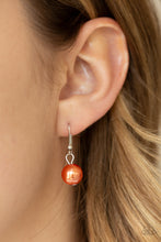 Load image into Gallery viewer, Open Door Jewelry - 5th Avenue Romance - Orange Necklace - Paparazzi Accessories
