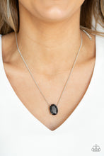 Load image into Gallery viewer, Open Door Jewelry - Extra Ice - Black Necklace - Paparazzi Accessories
