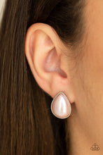 Load image into Gallery viewer, Open Door Jewelry - SHEER Enough - Pink Post Earrings - Paparazzi Accessories
