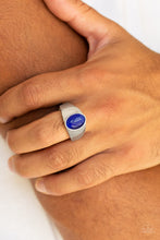 Load image into Gallery viewer, Open Door Jewelry - Cool Down - Blue Ring - Paparazzi Accessories
