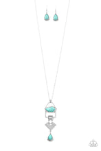 Load image into Gallery viewer, five-dollar-jewelry-desert-artisan-blue-necklace-paparazzi-accessories
