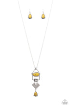 Load image into Gallery viewer, five-dollar-jewelry-desert-artisan-yellow-necklace-paparazzi-accessories
