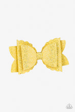 Load image into Gallery viewer, five-dollar-jewelry-sugar-rush-yellow-hair clip-paparazzi-accessories
