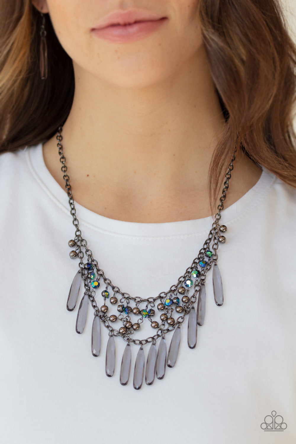 Open Door Jewelry - Uptown Urban - Multi Necklace - Paparazzi Accessories