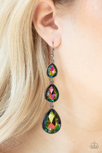 Open Door Jewelry - Metro Momentum - Multi Earrings - Paparazzi Accessories