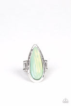 Load image into Gallery viewer, five-dollar-jewelry-opal-oasis-green-ring-paparazzi-accessories
