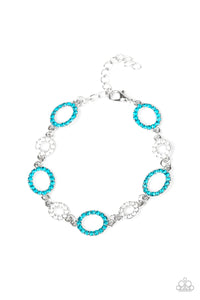 five-dollar-jewelry-bubbly-bedazzle-blue-bracelet-paparazzi-accessories