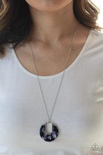 Load image into Gallery viewer, Open Door Jewelry - Setting The Fashion - Blue Necklace - Paparazzi Accessories
