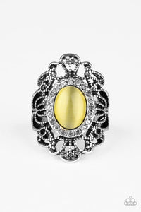 five-dollar-jewelry-dashingly-dewy-yellow-ring-paparazzi-accessories