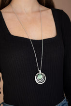 Load image into Gallery viewer, Open Door Jewelry - A Diamond A Day - Green Necklace - Paparazzi Accessories
