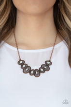 Load image into Gallery viewer, Open Door Jewelry - Trinket Trove - Copper Necklace - Paparazzi Accessories
