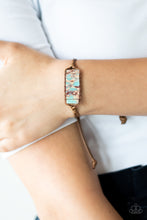 Load image into Gallery viewer, Open Door Jewelry - Canyon Warrior - Blue Bracelet - Paparazzi Accessories
