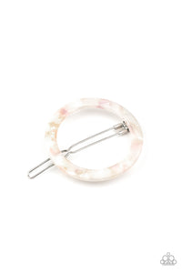 five-dollar-jewelry-in-the-round-white-hair clip-paparazzi-accessories