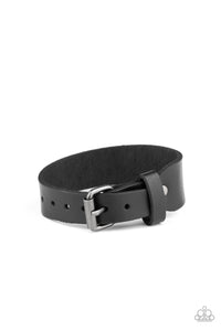 five-dollar-jewelry-tougher-than-leather-black-bracelet-paparazzi-accessories