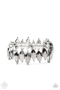 five-dollar-jewelry-fiercely-fragmented-silver-bracelet-paparazzi-accessories