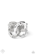 Load image into Gallery viewer, five-dollar-jewelry-unbreakable-bond-silver-ring-paparazzi-accessories

