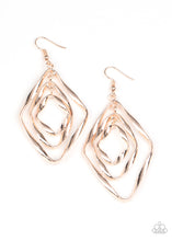 Load image into Gallery viewer, five-dollar-jewelry-retro-resplendence-gold-earrings-paparazzi-accessories
