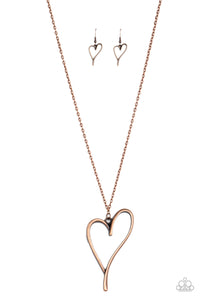 five-dollar-jewelry-hearts-so-good-copper-necklace-paparazzi-accessories