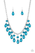 Load image into Gallery viewer, five-dollar-jewelry-crystal-enchantment-blue-necklace-paparazzi-accessories
