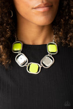 Load image into Gallery viewer, Open Door Jewelry - Pucker Up - Yellow Necklace - Paparazzi Accessories
