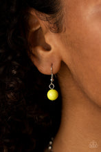 Load image into Gallery viewer, Open Door Jewelry - BEAD Your Own Drum - Yellow Necklace - Paparazzi Accessories
