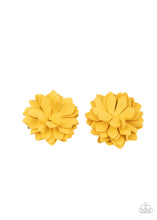 Load image into Gallery viewer, five-dollar-jewelry-summery-salutations-yellow-hair clip-paparazzi-accessories
