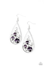 Load image into Gallery viewer, five-dollar-jewelry-tempest-twinkle-purple-earrings-paparazzi-accessories

