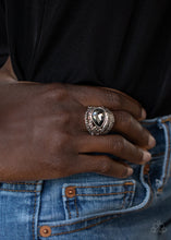 Load image into Gallery viewer, Open Door Jewelry - Stepping Up The Glam - Silver Ring - Paparazzi Accessories
