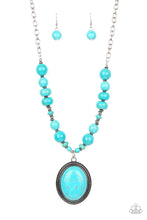 Load image into Gallery viewer, five-dollar-jewelry-home-sweet-homestead-blue-necklace-paparazzi-accessories
